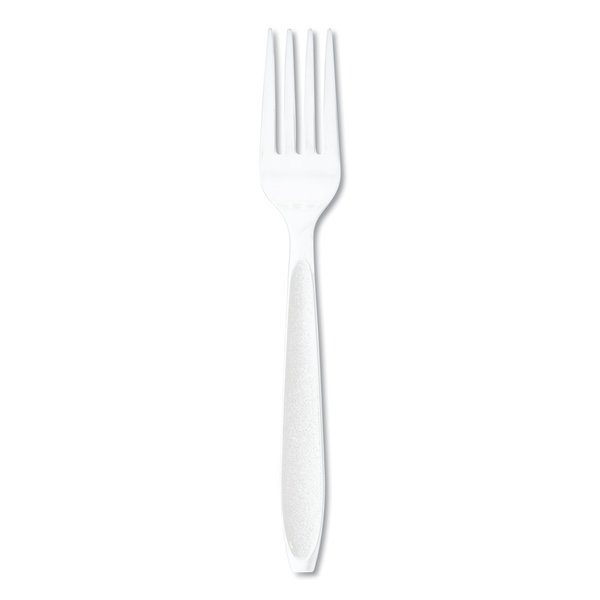 Solo 7" Disposable Fork, White, Heavy Weight, Pk1000 HSWF-0007